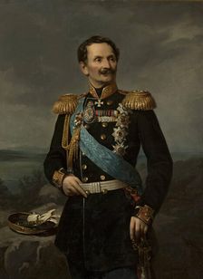 Portrait of the Field Marshal Count Friedrich Wilhelm von Berg (1794-1874)