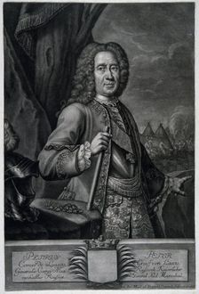 Portrait of the Field Marshal Count Peter von Lacy (1678-1751)
