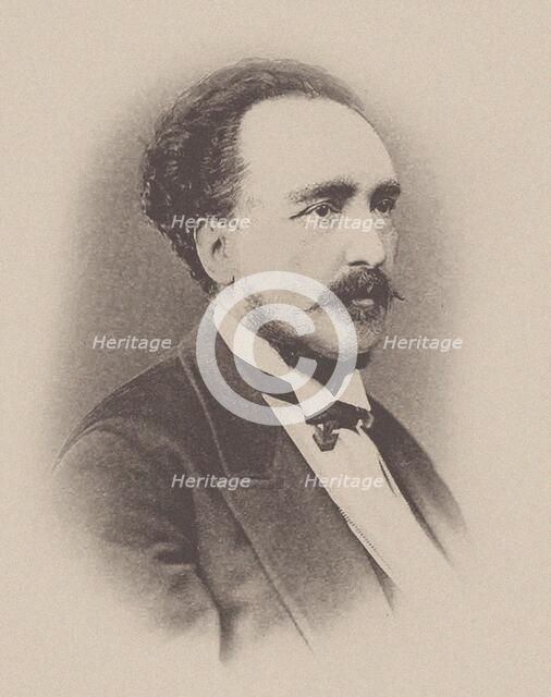 Portrait of the flutist and composer Cesare Ciardi (1818-1877). Creator: Anonymous.