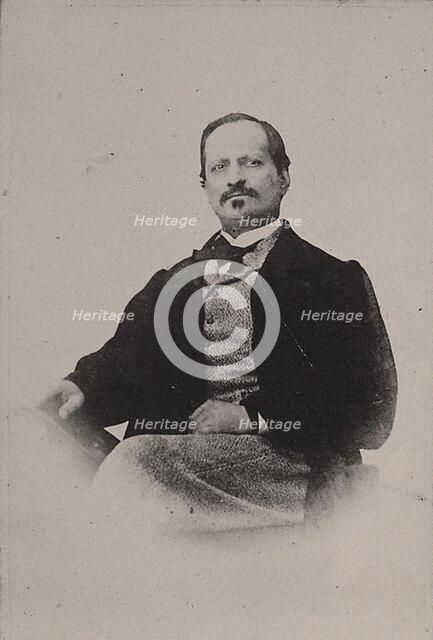 Portrait of the flutist and composer Giulio Briccialdi (1818-1881). Creator: Anonymous.