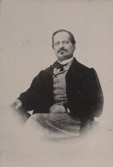 Portrait of the flutist and composer Giulio Briccialdi (1818-1881). Creator: Anonymous