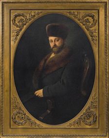 Portrait of the General Pavel Petrovich Ushakov (1819-1873), 1866