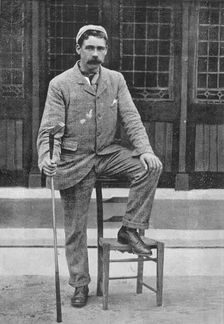 Portrait of the golfer Douglas Rolland, 1896. Creator: H Cotty Philpot