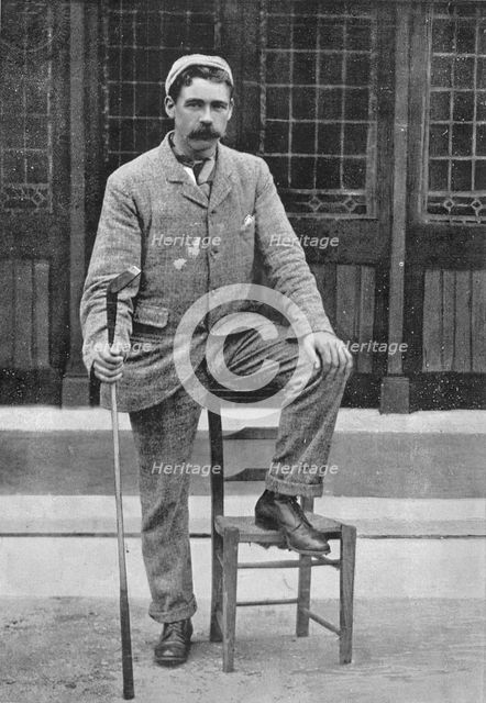 Portrait of the golfer Douglas Rolland, 1896. Creator: H Cotty Philpot.
