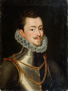 Portrait of the Governor of the Habsburg Netherlands Don John of Austria 16th century. Artist: Alonso Sanchez Coello
