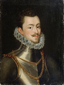 Portrait of the Governor of the Habsburg Netherlands Don John of Austria 16th century. Artist: Alonso Sanchez Coello
