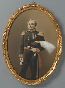 Portrait of the Governor General of Suriname, Reinier Frederik Baron van Raders, c.1852. Creator: Anon