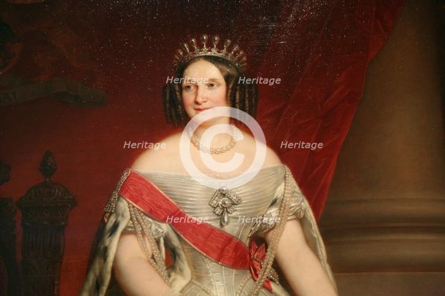 'Portrait of the Grand Duchess Anna Pavlovna', 1849.  Artist: Nicaise de Keyser