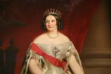 Portrait of the Grand Duchess Anna Pavlovna 1849. Artist: Nicaise de Keyser