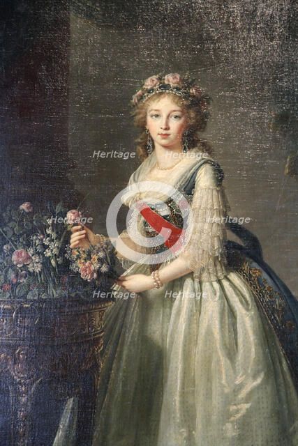 'Portrait of the Grand Duchess Elizabeth Alexeyevna', 1795.  Artist: Elisabeth Louise Vigee-LeBrun
