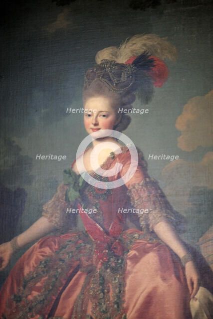 'Portrait of the Grand Duchess Maria Feodorovna', 1777.  Artist: Alexander Roslin