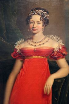 Portrait of the Grand Duchess Maria Pavlovna c1822(?). Artist: George Dawe