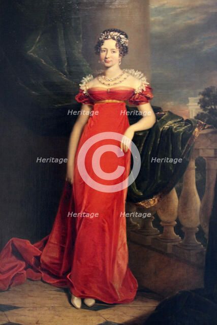 'Portrait of the Grand Duchess Maria Pavlovna', c1822(?). Artist: George Dawe