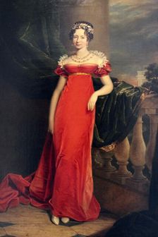 Portrait of the Grand Duchess Maria Pavlovna c1822(?). Artist: George Dawe