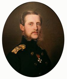 Portrait of the Grand Duke Konstantin Nikolaevich 1859. Artist: Franz Xaver Winterhalter