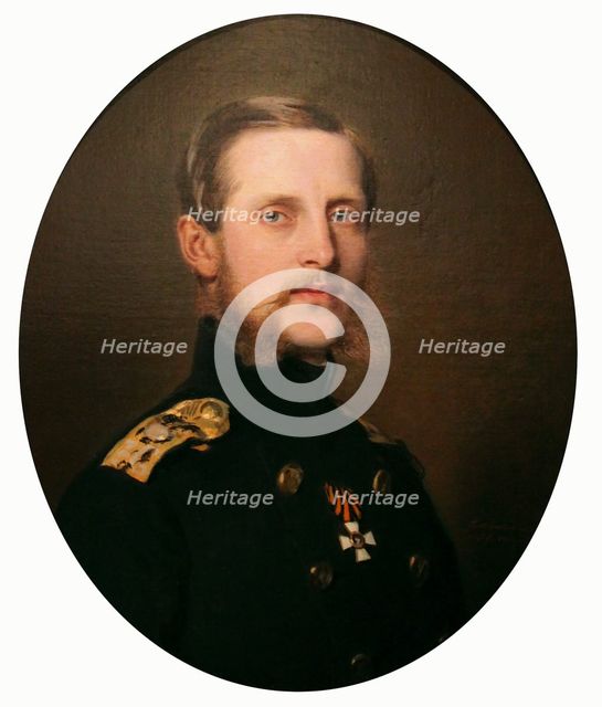 'Portrait of the Grand Duke Konstantin Nikolaevich', 1859. Artist: Franz Xaver Winterhalter