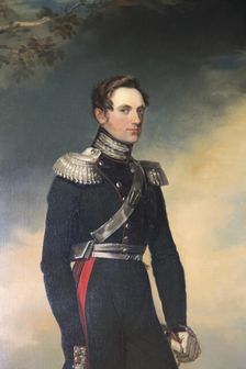 Portrait of the Grand Duke Nicholas Pavlovich 1820s. Artist: George Dawe