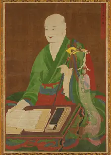 Portrait of the Great Master Yeongwoldang Eungjin, 1700s. Creator: Unknown