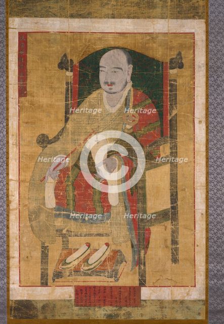 Portrait of the Great Master Seosan , late 17th-18th century. Creator: Unknown.