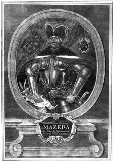 Portrait of the Hetman Ivan Mazepa (1639-1709), 1709. Artist: Anonymous