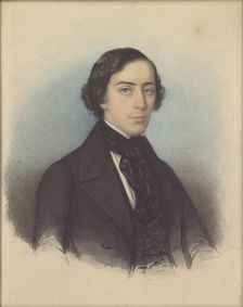 Portrait of the Historian Timofey Nikolayevich Granovsky (1813-1855), First half of the 19th cent.. Creator: Anonymous
