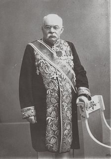 Portrait of the historian and archeologist Ivan Vladimirovich Tsvetaev (1847-1913), 1913