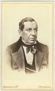 Portrait of the historian Nikolay Gerasimovich Ustryalov (1805-1870)