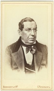 Portrait of the historian Nikolay Gerasimovich Ustryalov (1805-1870)