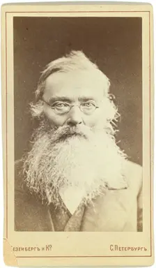 Portrait of the historian Nikolay Kostomarov (1817-1885)