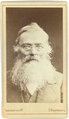 Portrait of the historian Nikolay Kostomarov (1817-1885)