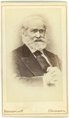 Portrait of the historian Sergey Mikhaylovich Solovyov (1820-1879)