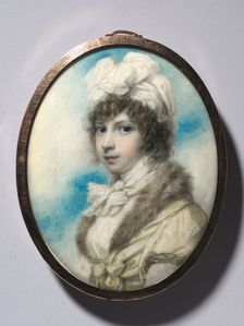 Portrait of the Hon. Anne Annesley, later Countess of Mountnorris, c. 1800. Creator: Richard Cosway (British, 1742-1821)