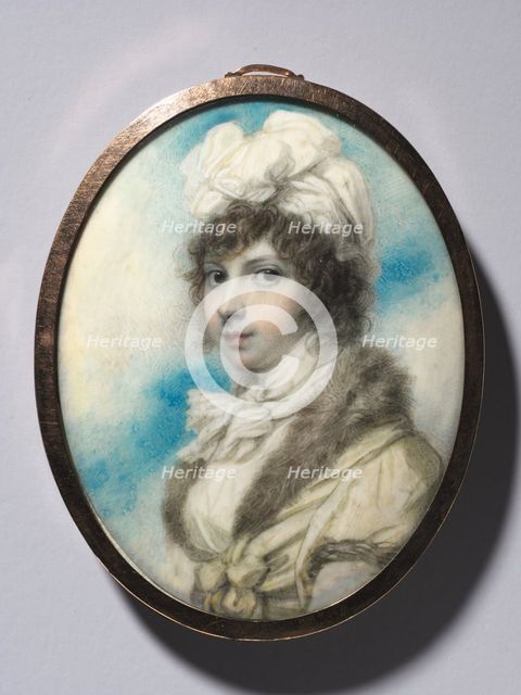 Portrait of the Hon. Anne Annesley, later Countess of Mountnorris, c. 1800. Creator: Richard Cosway (British, 1742-1821).