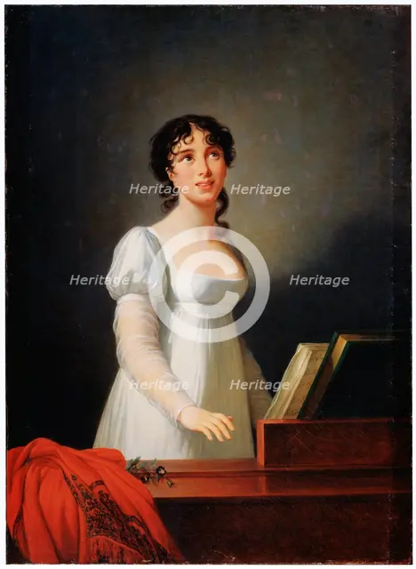 'Portrait of the Italian singer Angelika Catalani', late 18th or early 19th century. Artist: Elisabeth Louise Vigee-LeBrun