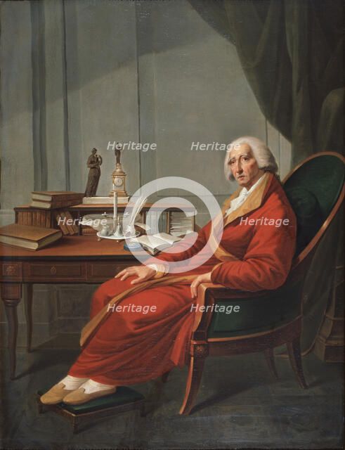 Portrait of the Imperial Chancellor of Russia Count Ivan Osterman (1725 - 1811), 1813. Artist: Voinov, Michail Fyodorovich (1759-1826)