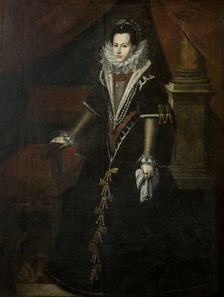 Portrait of the Infanta Catherine Michelle of Spain (1567-1597), 17th century. Creator: Anon