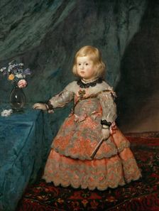 Portrait of the Infanta Margaret Theresa (1651-1673) in a pink Dress