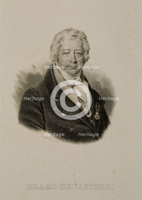 Portrait of the instrument maker Sébastien Érard (1752-1831), 1835.