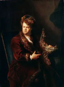Portrait of the Jeweller Johann Melchior Dinglinger c1721. Artist: Antoine Pesne