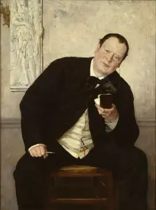 Portrait of the journalist Godfrey Renholm , 1880