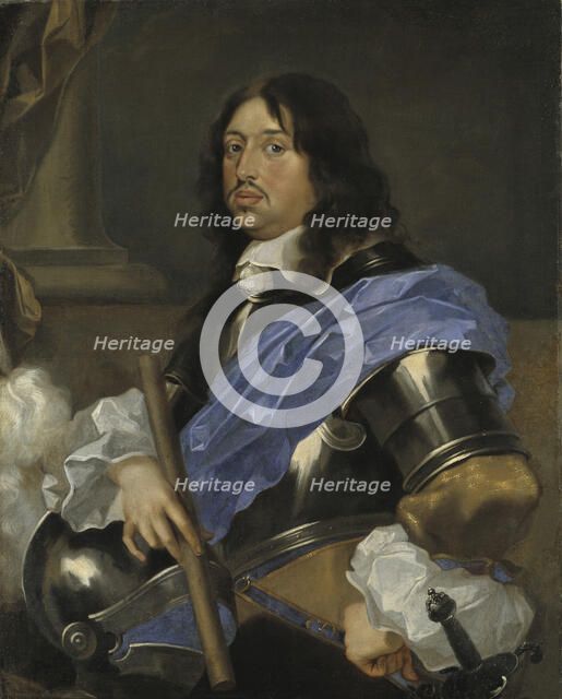 Portrait of the King Charles X Gustav of Sweden (1622-1660).