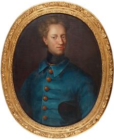 Portrait of the King Charles XII of Sweden (1682-1718)