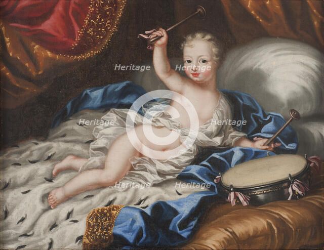 Portrait of the King Charles XII of Sweden (1682-1718) as child, 1684.