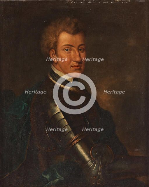 Portrait of the King Charles XII of Sweden (1682-1718). Creator: De la Croix, François (active Early 18th century).