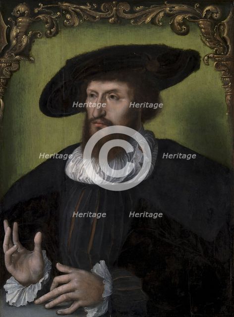 Portrait of the King Christian II of Denmark (1481-1559), 1514-1516. Creator: Anonymous.