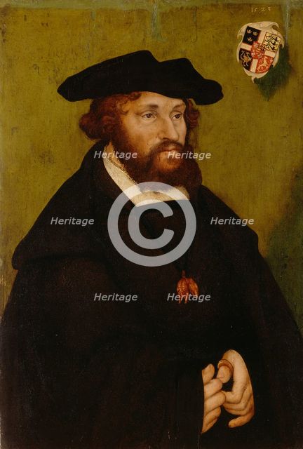 Portrait of the King Christian II of Denmark (1481-1559), 1523.