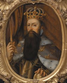 Portrait of the King Gustav I of Sweden (1496-1560)