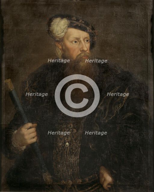 Portrait of the King Gustav I of Sweden (1496-1560), c.1768.