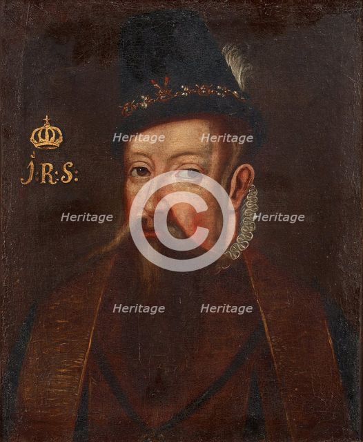 Portrait of the King John III of Sweden (1537-1592), um 1700. Artist: Anonymous  