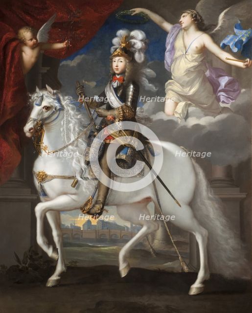 Portrait of the King Louis XIV (1638–1715), c1653. Creator: Nocret, Jean (1615-1672).